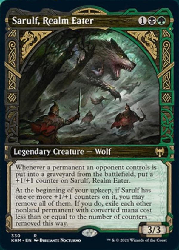 Sarulf, Realm Eater - Kaldheim-(330)-Foil