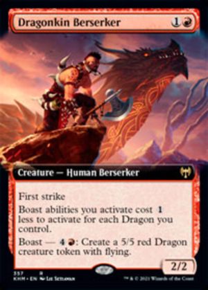 Dragonkin Berserker - Kaldheim-(357)