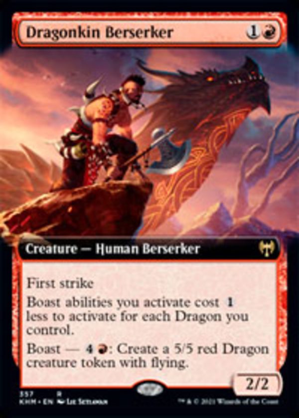 Dragonkin Berserker - Kaldheim-(357)
