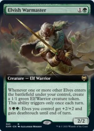 Elvish Warmaster - Kaldheim-(363)