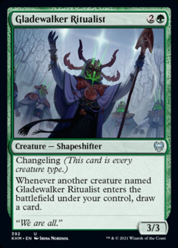 Gladewalker Ritualist - Kaldheim-(392)
