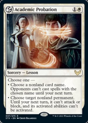 Academic Probation - Strixhaven: School of Mages-(007)