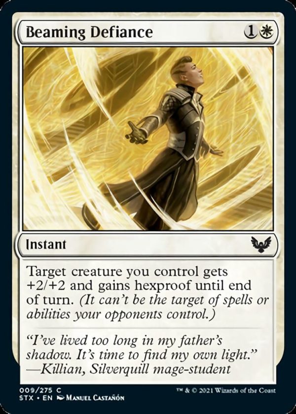 Beaming Defiance - Strixhaven: School of Mages-(009)