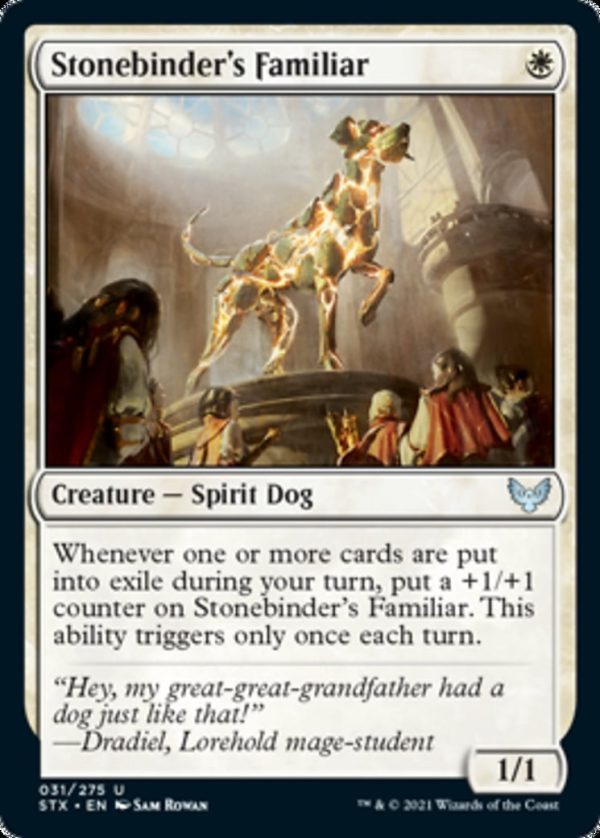 Stonebinder's Familiar - Strixhaven: School of Mages-(031)