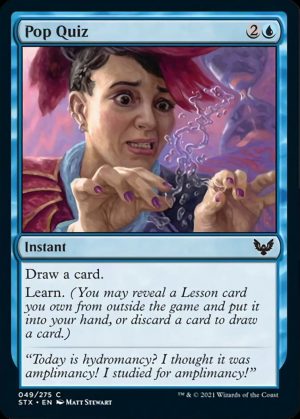 Pop Quiz - Strixhaven: School of Mages-(049)
