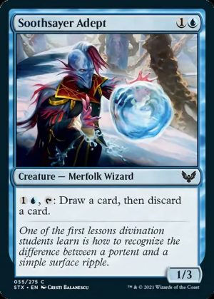 Soothsayer Adept - Strixhaven: School of Mages-(055)