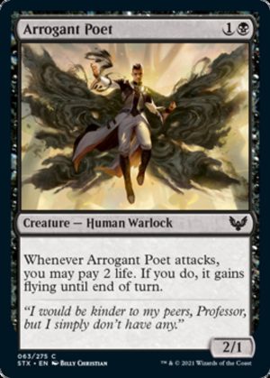 Arrogant Poet - Strixhaven: School of Mages-(063)