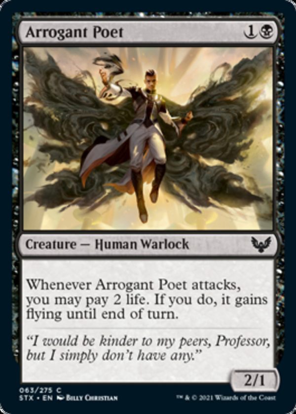Arrogant Poet - Strixhaven: School of Mages-(063)