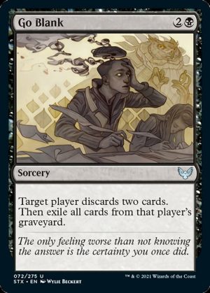Go Blank - Strixhaven: School of Mages-(072)
