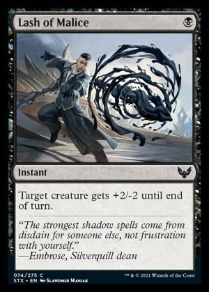 Lash of Malice - Strixhaven: School of Mages-(074)