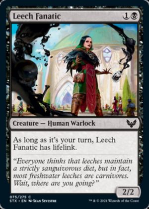 Leech Fanatic - Strixhaven: School of Mages-(075)