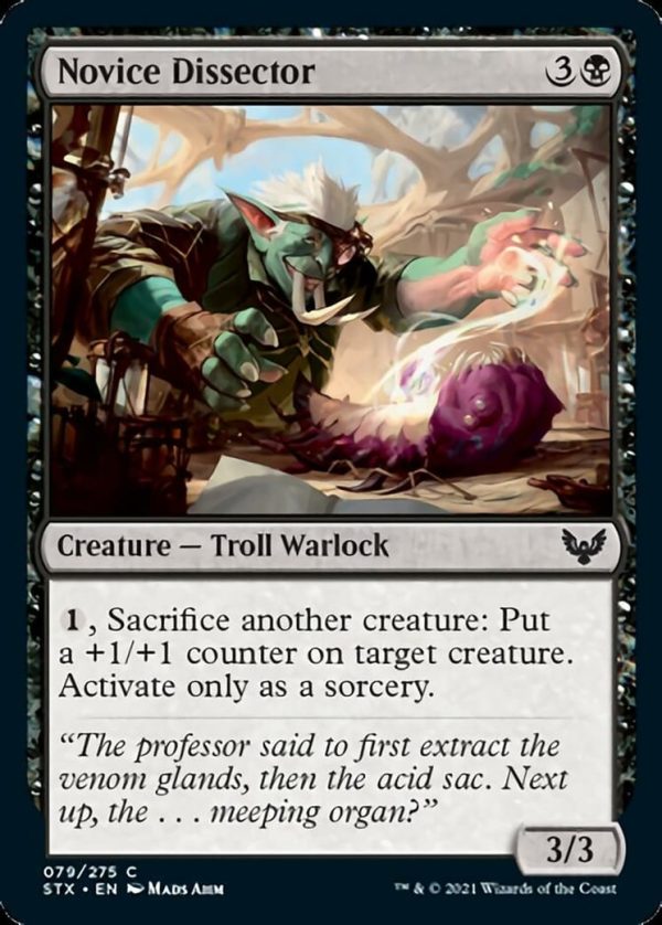 Novice Dissector - Strixhaven: School of Mages-(079)