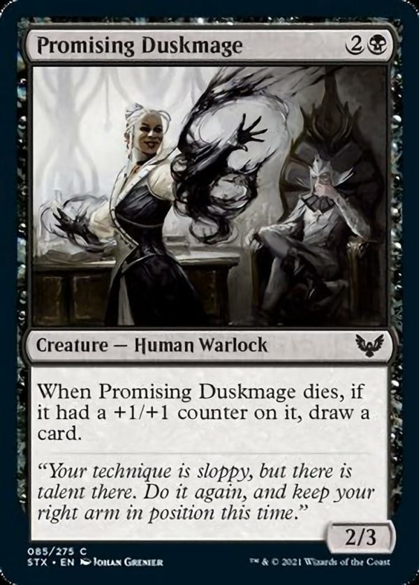Promising Duskmage - Strixhaven: School of Mages-(085)