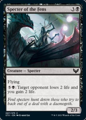 Specter of the Fens - Strixhaven: School of Mages-(087)
