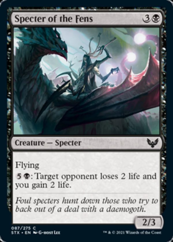 Specter of the Fens - Strixhaven: School of Mages-(087)