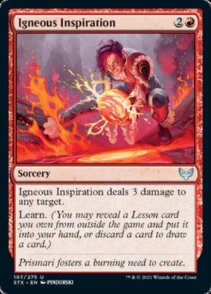 Igneous Inspiration - Strixhaven: School of Mages-(107)