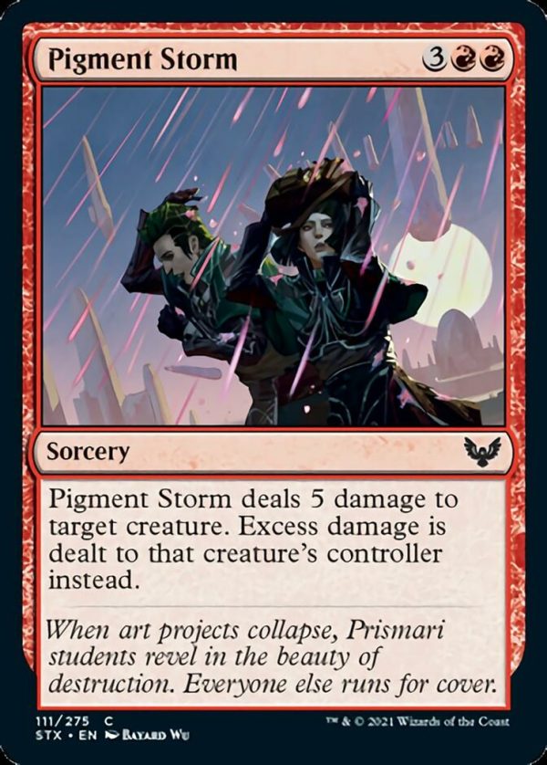 Pigment Storm - Strixhaven: School of Mages-(111)-Foil