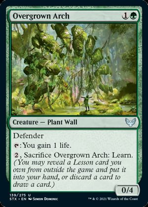 Overgrown Arch - Strixhaven: School of Mages-(139)