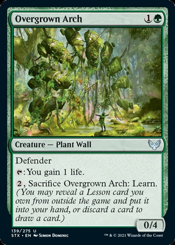 Overgrown Arch - Strixhaven: School of Mages-(139)