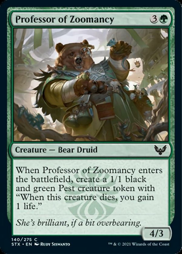 Professor of Zoomancy - Strixhaven: School of Mages-(140)