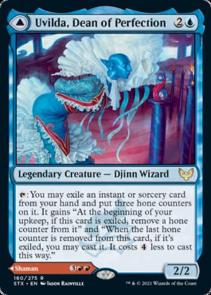 Uvilda, Dean of Perfection // Nassari, Dean of Expression - Strixhaven: School of Mages-(160)