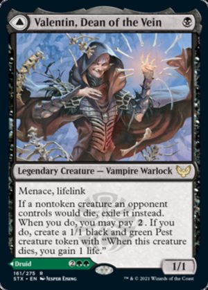Valentin, Dean of the Vein // Lisette, Dean of the Root - Strixhaven: School of Mages-(161)