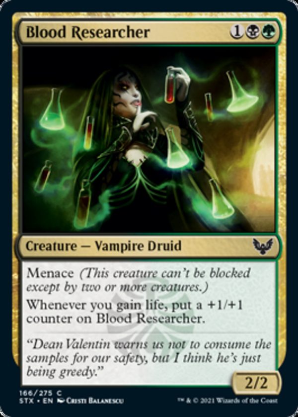 Blood Researcher - Strixhaven: School of Mages-(166)