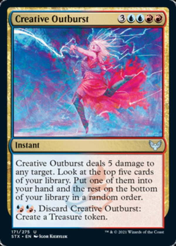 Creative Outburst - Strixhaven: School of Mages-(171)