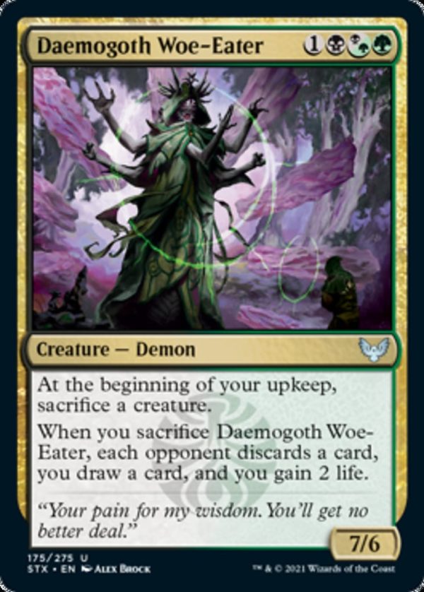 Daemogoth Woe-Eater - Strixhaven: School of Mages-(175)