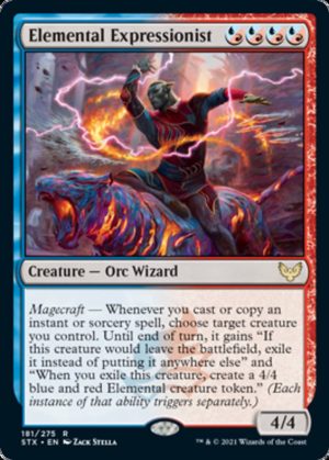 Elemental Expressionist - Strixhaven: School of Mages-(181)