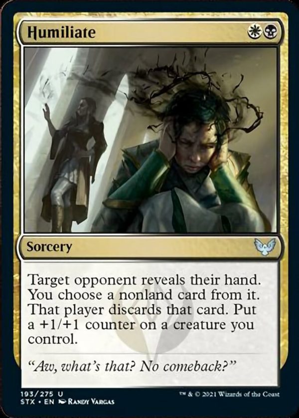 Humiliate - Strixhaven: School of Mages-(193)