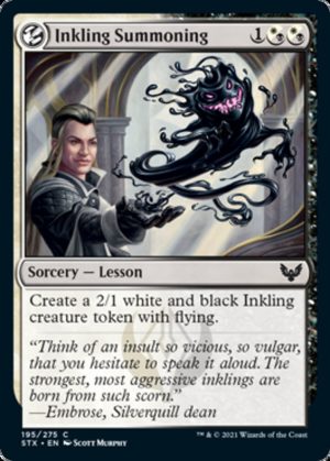 Inkling Summoning - Strixhaven: School of Mages-(195)