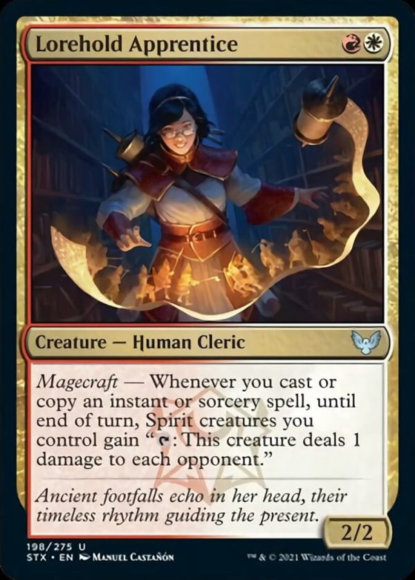 Lorehold Apprentice - Strixhaven: School of Mages-(198)