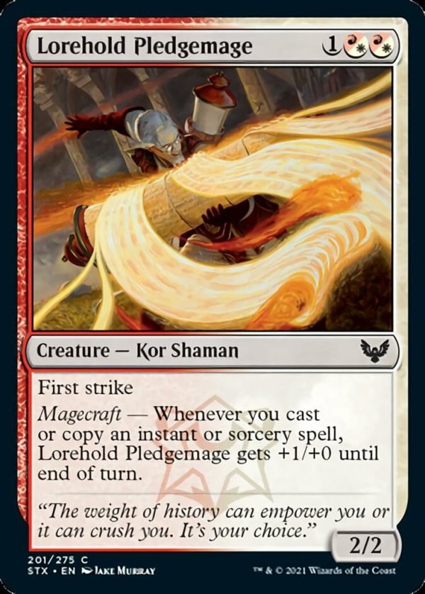 Lorehold Pledgemage - Strixhaven: School of Mages-(201)