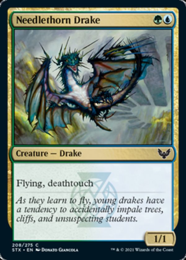 Needlethorn Drake - Strixhaven: School of Mages-(208)