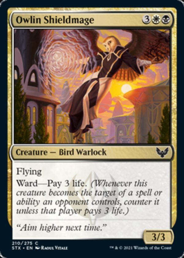 Owlin Shieldmage - Strixhaven: School of Mages-(210)