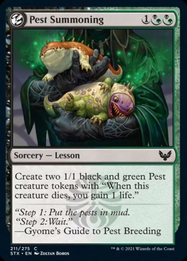 Pest Summoning - Strixhaven: School of Mages-(211)