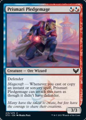Prismari Pledgemage - Strixhaven: School of Mages-(215)