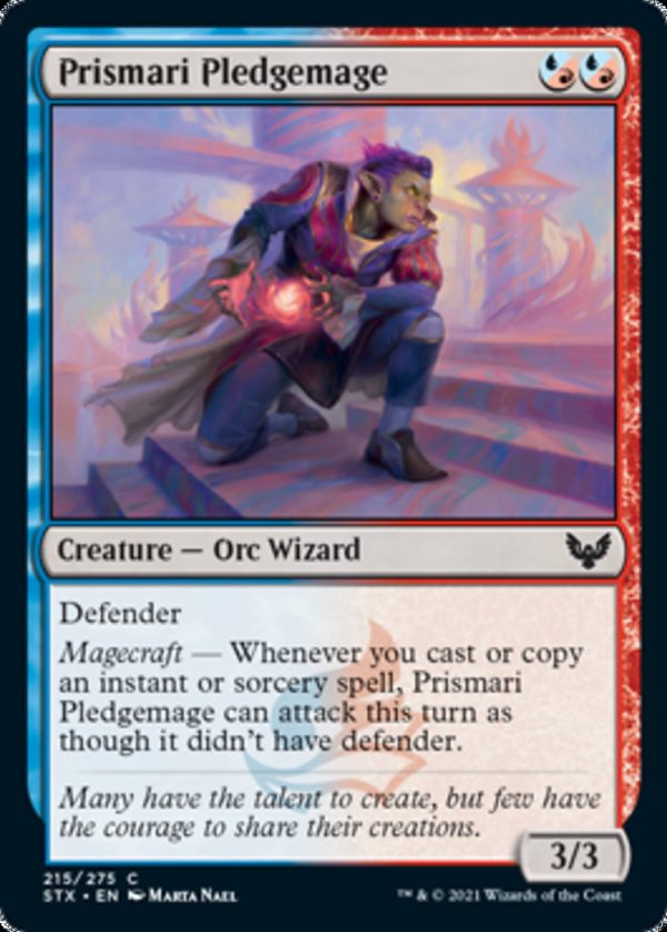 Prismari Pledgemage - Strixhaven: School of Mages-(215)