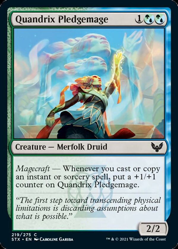 Quandrix Pledgemage - Strixhaven: School of Mages-(219)