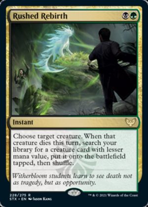 Rushed Rebirth - Strixhaven: School of Mages-(228)