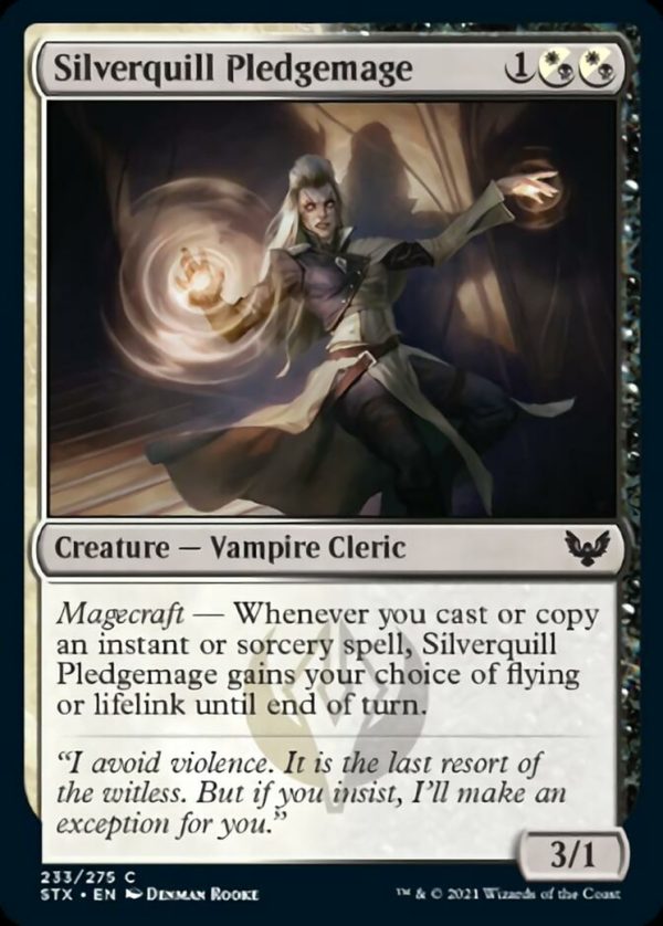 Silverquill Pledgemage - Strixhaven: School of Mages-(233)