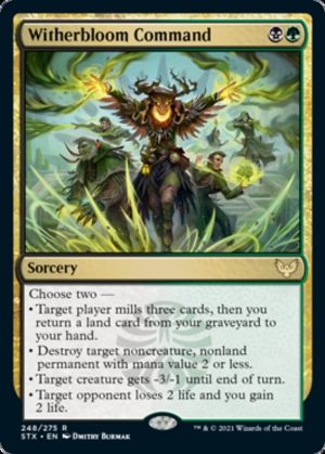 Witherbloom Command - Strixhaven: School of Mages-(248)
