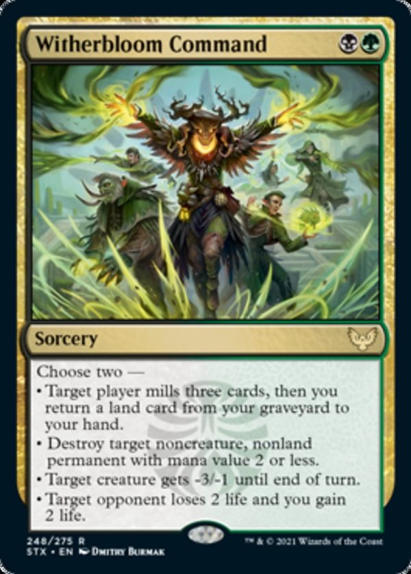 Witherbloom Command - Strixhaven: School of Mages-(248)