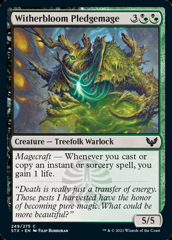 Witherbloom Pledgemage - Strixhaven: School of Mages-(249)