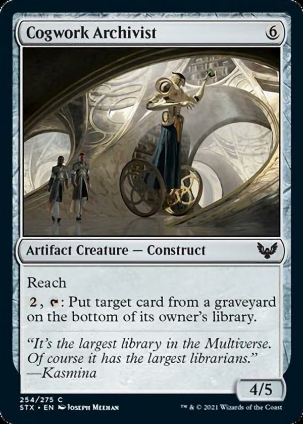 Cogwork Archivist - Strixhaven: School of Mages-(254)