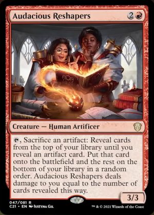 Audacious Reshapers - Commander 2021-(047)