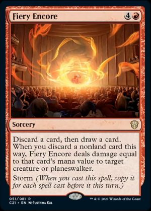Fiery Encore - Commander 2021-(051)