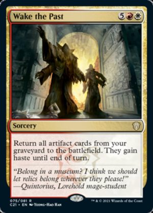 Wake the Past - Commander 2021-(075)