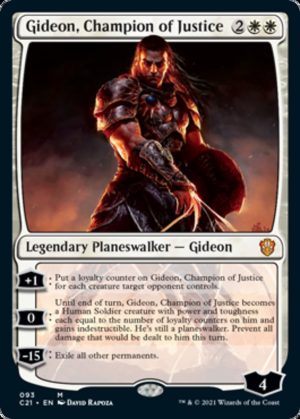 Gideon, Champion of Justice - Commander 2021-(093)
